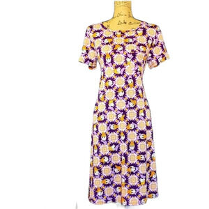 LuLaRoe Women's Disney Donald Duck Carly Oversized Shirt Dress Size Small New